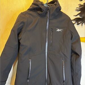Reebok black Softshell Jacket retail for over 200.00